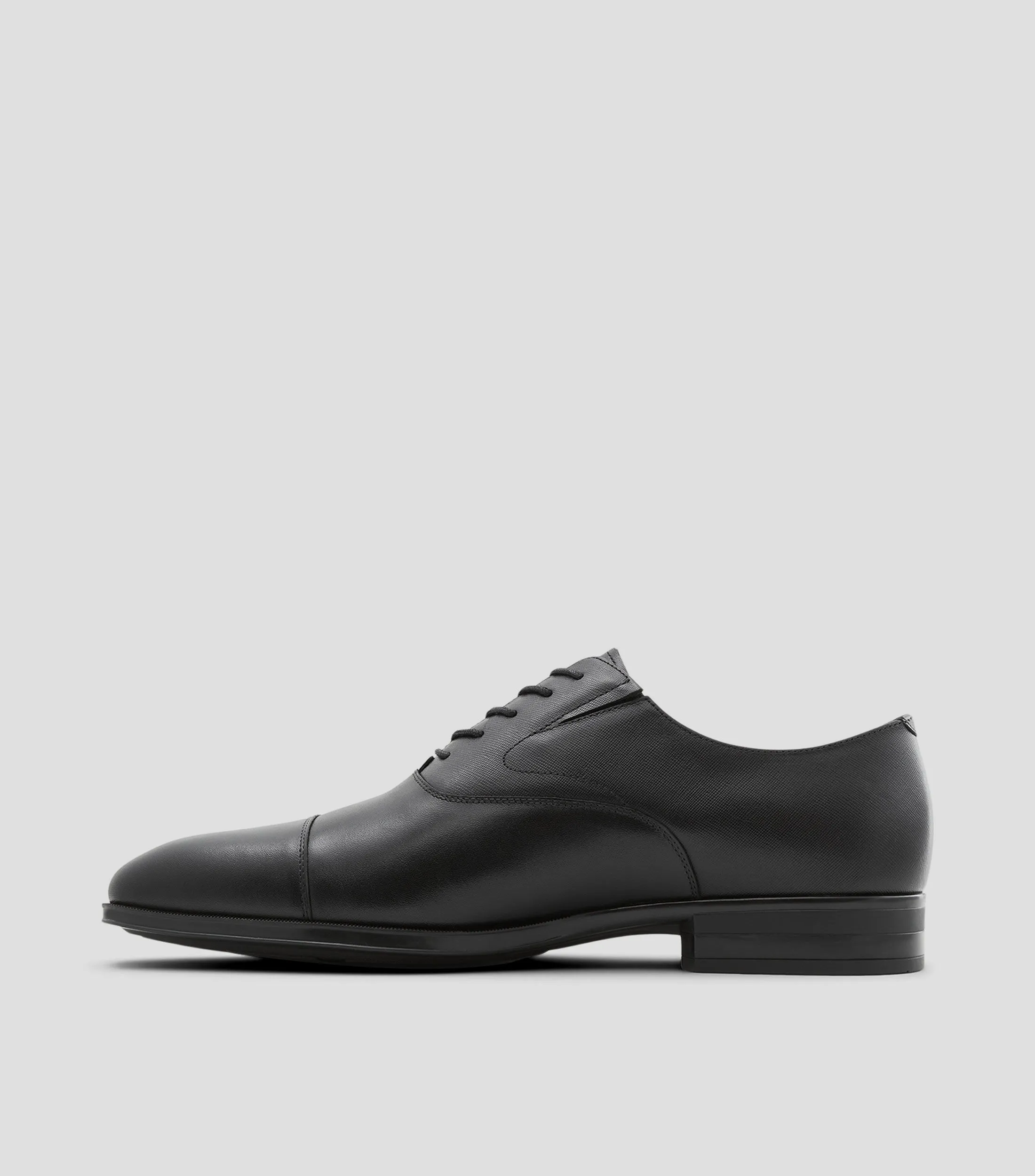 Aldo Zapatos de Vestir Derby Negros en Piel Hombre