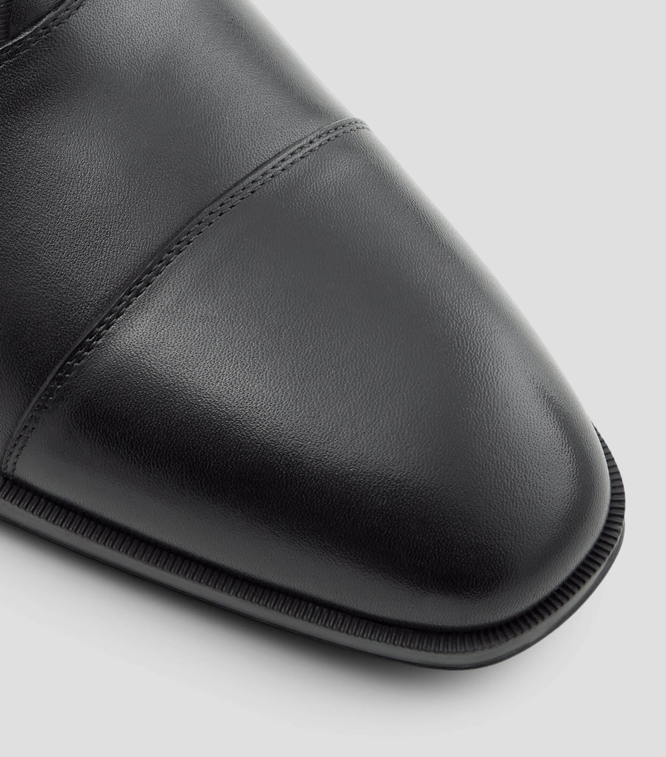 Aldo Zapatos de Vestir Derby Negros en Piel Hombre
