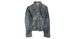Autre Marque Chaqueta de denim Walter Van Beirendonck W&LT "Kiss The Future" de la colección Primavera Verano 98 &