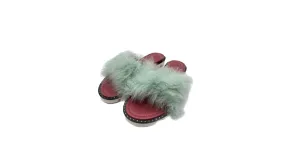 Autre Marque MALONE SOULIERS Mules y zuecos T.UE 42 Piel sintética Azul 