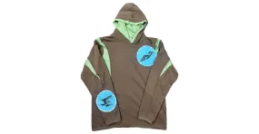 Autre Marque Sudadera Contrast Tulcea de Kiko Kostadinov de la colección Primavera Verano 2020. Castaño 