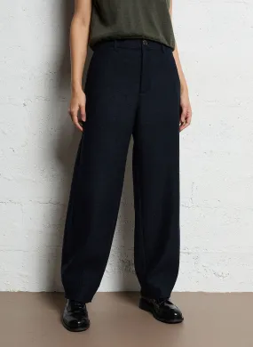 BAYONNE - Pantalón de lana en azul
