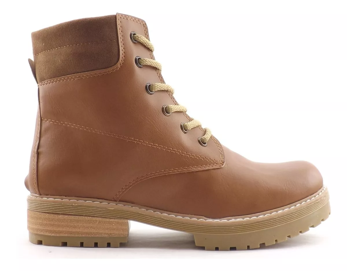 Borcegos Acordonados Dama Botas Nuevas Invierno Mujer 810