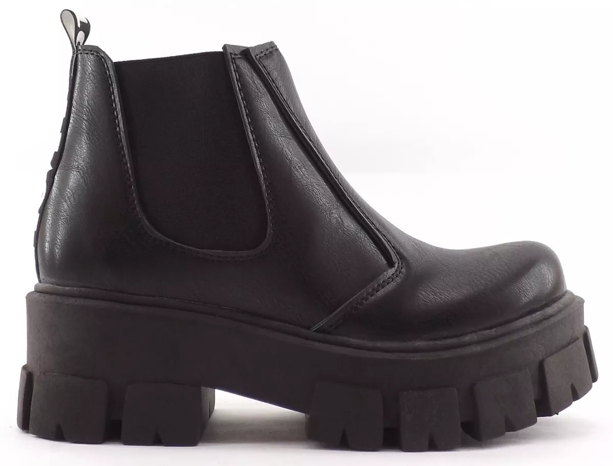 Botas Botinetas Dama Mujer Plataforma Invierno 7010 Carg