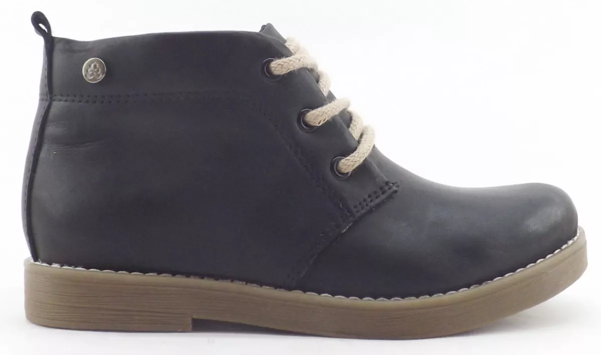 Botas De Cuero Clasica Citadina Mara Dama Mujer Invierno 19