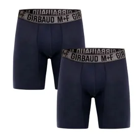Boxer Bipack Azul Algodón-Licra Séduisant Para Hombre Girbaud