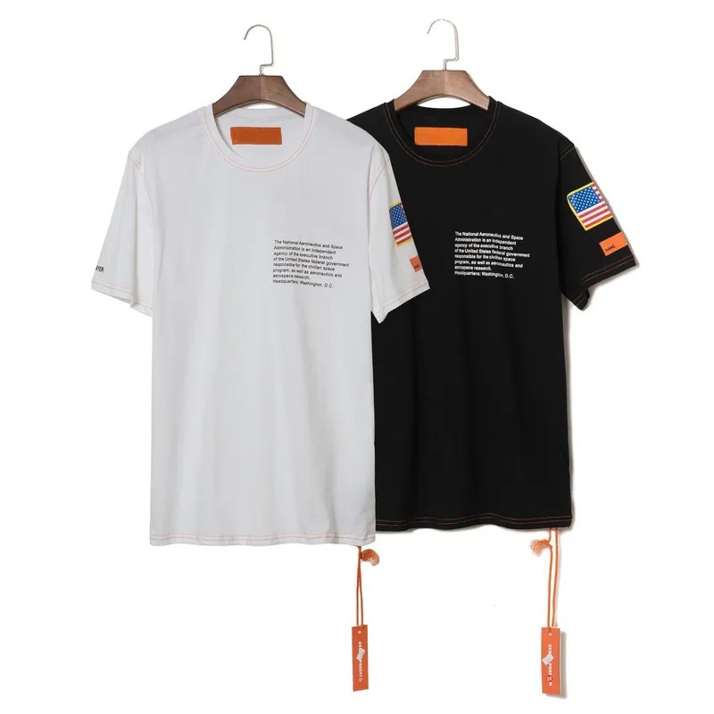Camiseta para hombre Camiseta de diseñador para hombre Camisetas de manga corta de verano con cuello redondo bordado Tops casual