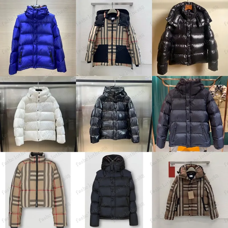 Chaleco para hombres diseñador de chaleco parkas para mujeres invierno clásico de bocina caliente