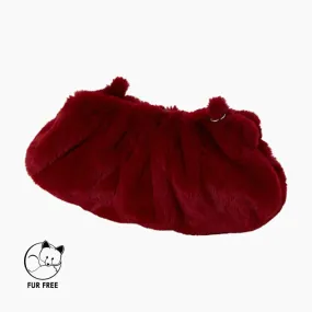 Cuerpo burdeos fibra sintética efecto lapin O bag puffy