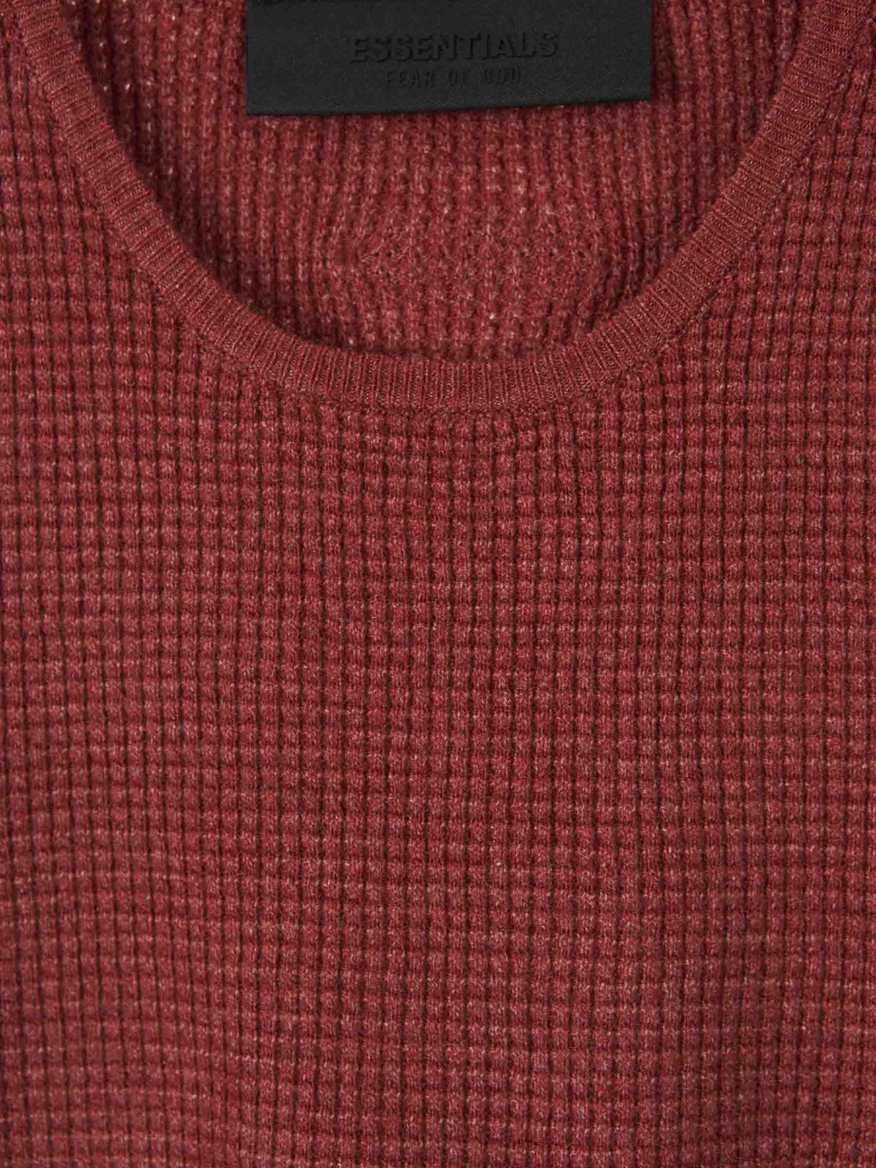 Fear of God Essentials Top Canalé Algodón