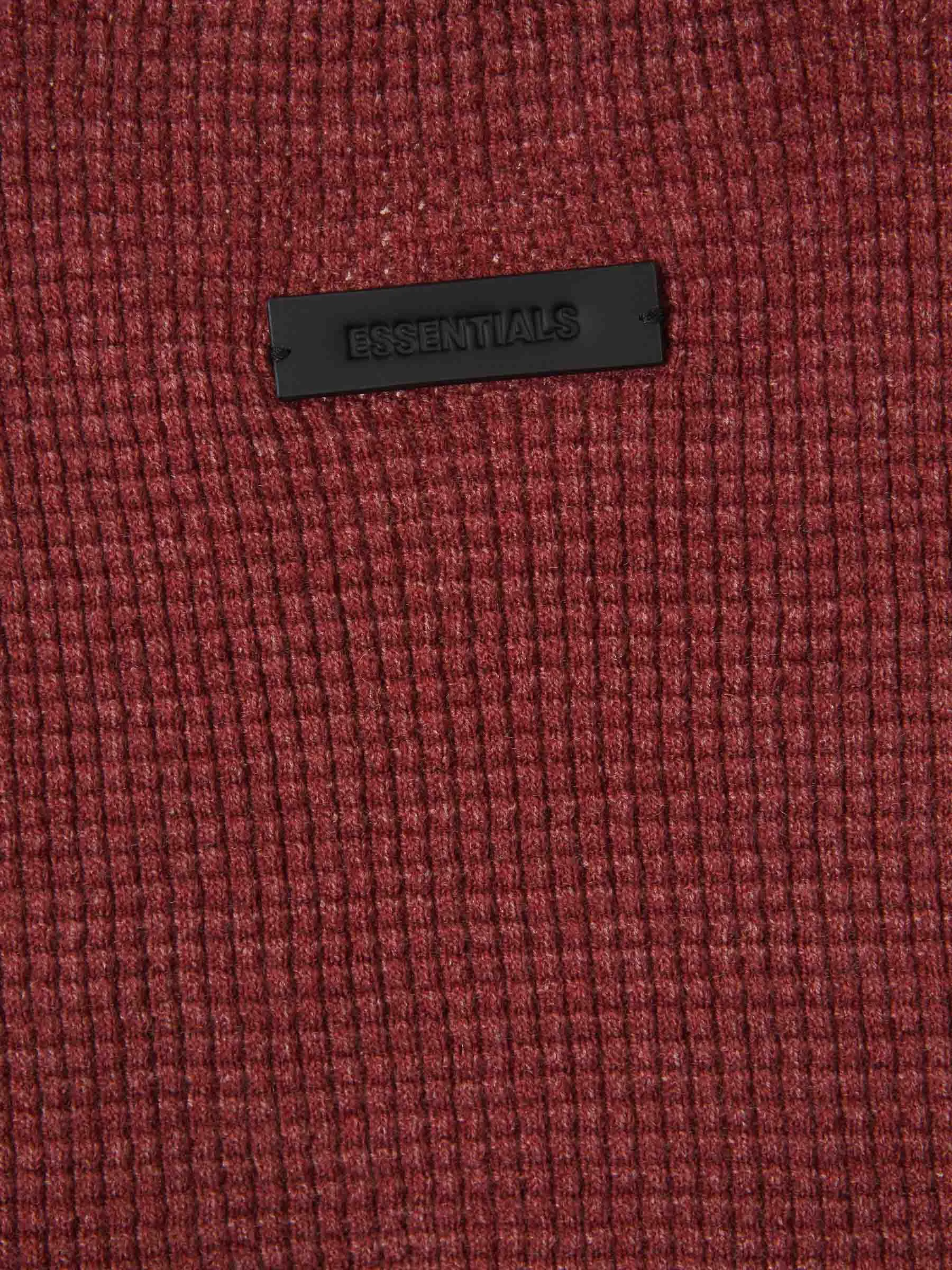 Fear of God Essentials Top Canalé Algodón