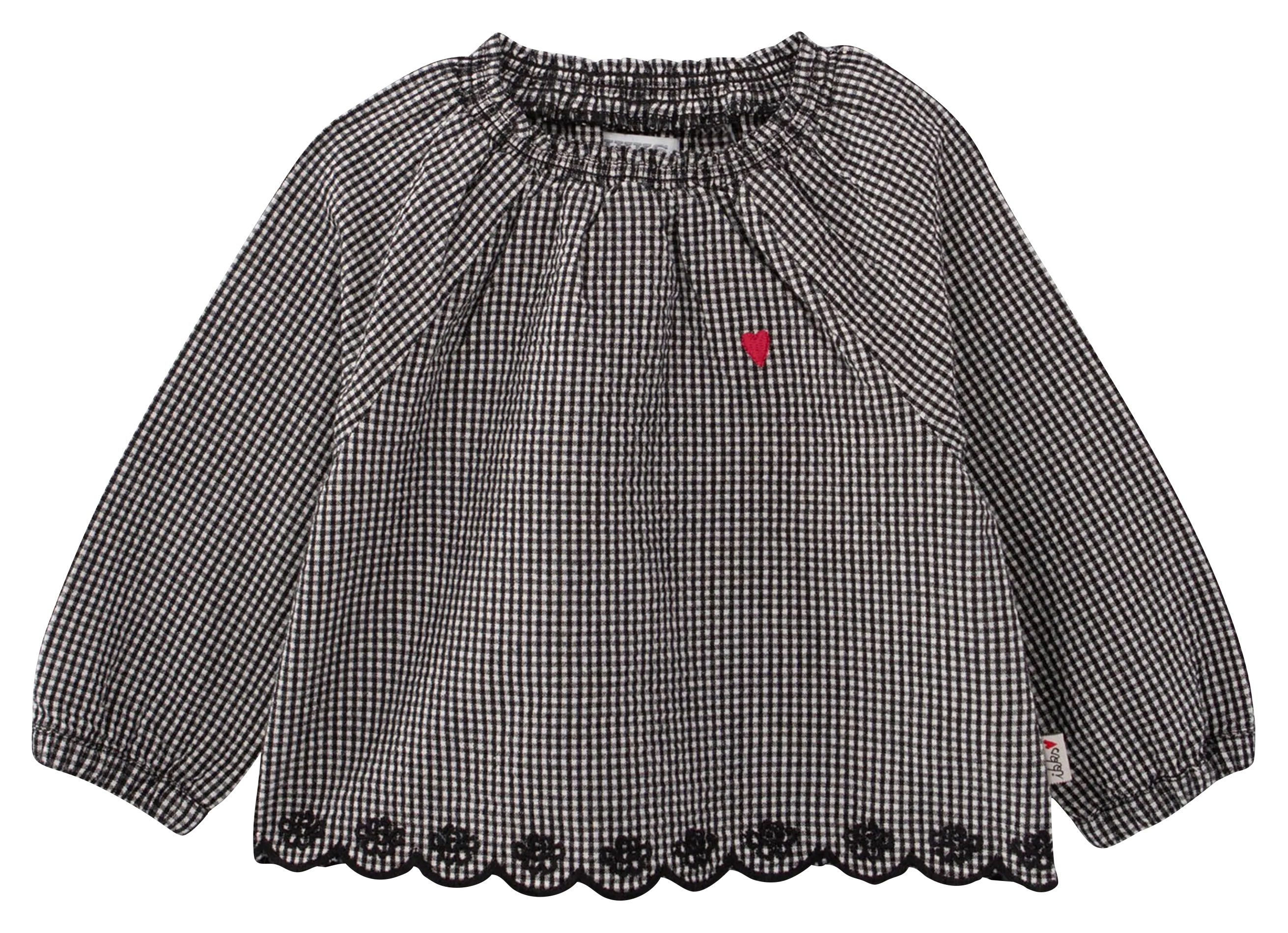 IKKS JUNIOR Conjunto 2 en 1 de algodón mezclado en negro