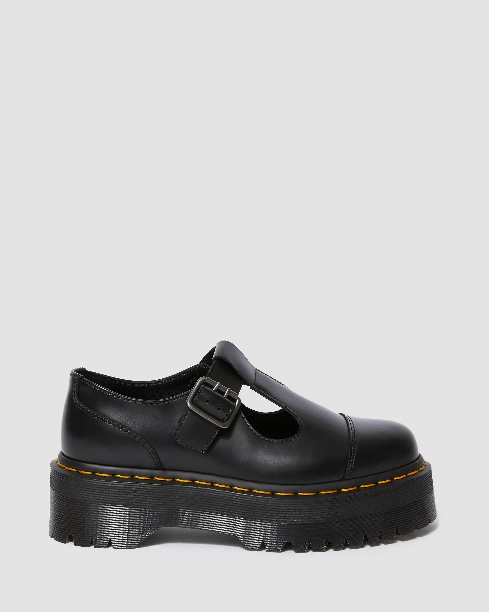 Merceditas con plataforma Bethan de piel Smooth