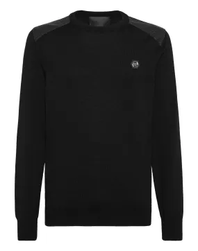 Merino Pullover Round Neck LS