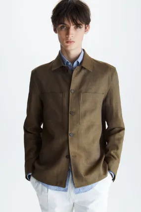 SOBRECAMISA ESTRUCTURA LINO ALGODON