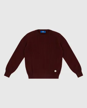 Stefano Ricci Children's jumper in merino wool with a pattern