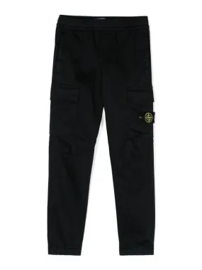 Stone Island Junior Pantalón Casual - Azul