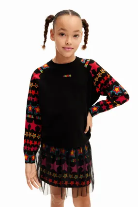 Sudadera Desigual estrellas