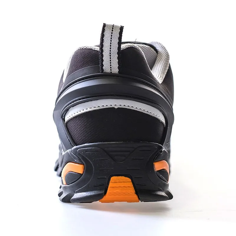 Zapato softshell negro S3 HRO, SRC suela MD CLODIO piel nobuck SAFETOP