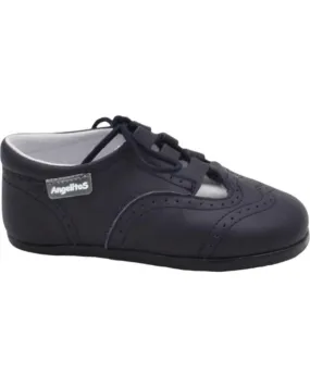 Zapatos ANGELITOS  de Niño PEPITO PIEL RESPETUOSO 543  MARINO