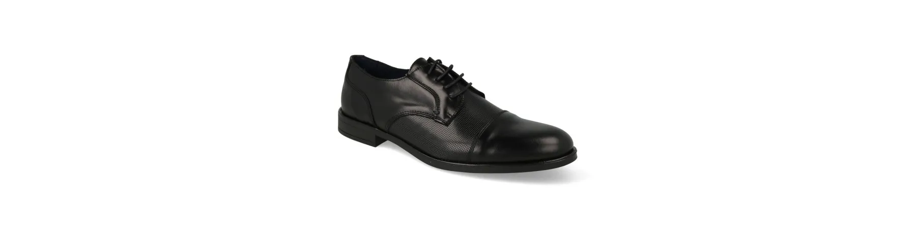 ZAPATOS de VESTIR HOMBRE PIEL MOD. TEMPER NEGRO