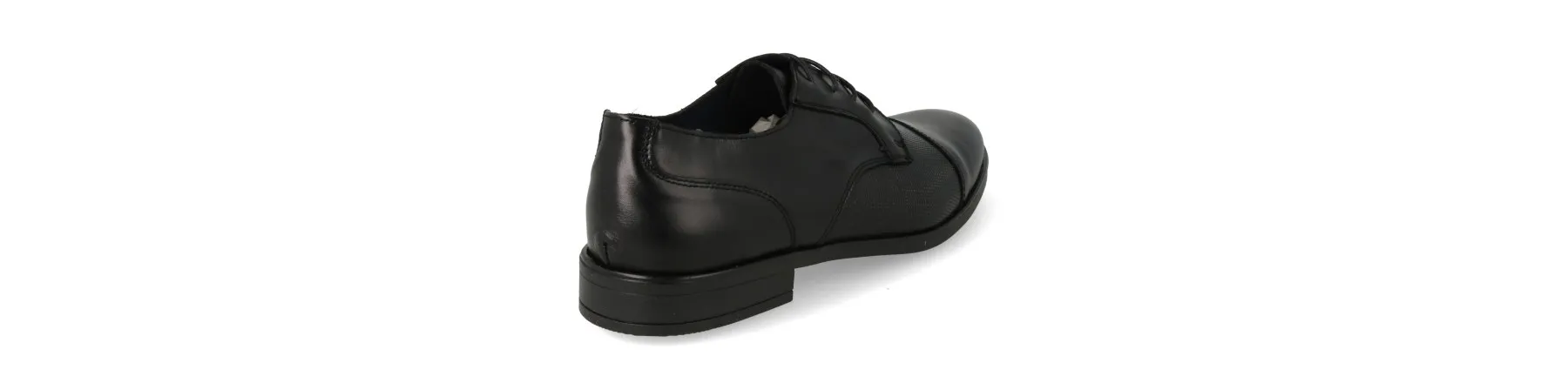 ZAPATOS de VESTIR HOMBRE PIEL MOD. TEMPER NEGRO