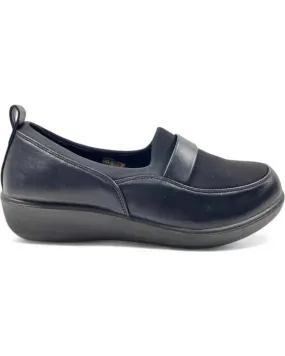 Zapatos TIMBOS  de Mujer MOCASIN CUNA MUJER 130545  NEGRO