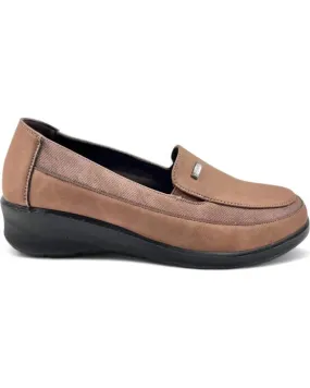 Zapatos TIMBOS  de Mujer MOCASIN CUNA MUJER MARRON 130542  MARRóN
